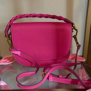 ANTONIO MELANI Fuchsia Crossbody Bag